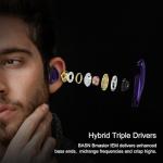BASN Triple Driver In-Ear Monitors for DJs