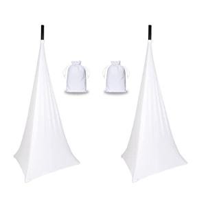 DJ Speaker Stand Cover Skirt - Two Pack
