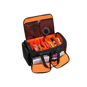 Musiclites DJ Cable Bag with Dividers for Gear