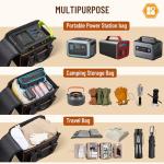 CAHAYA Portable Padded Speaker Bag with Pockets