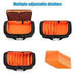 Musiclites DJ Cable Bag with Dividers for Gear
