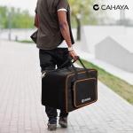 CAHAYA Portable Padded Speaker Bag with Pockets