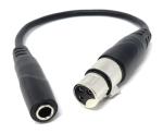 6.35mm Stereo Jack to 3-Pin XLR Adapter Cable