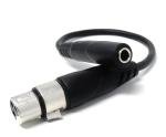 6.35mm Stereo Jack to 3-Pin XLR Adapter Cable