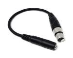 6.35mm Stereo Jack to 3-Pin XLR Adapter Cable