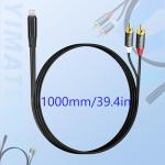 Lightning to RCA Audio Cable for DJ Gear