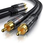 Primewire 0.5m RCA Stereo Audio Cable