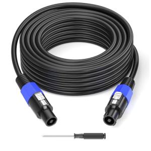 Jumwa 3M Speakon to Speakon Audio Cable
