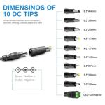 12V Power Supply Adapter for DJ Controllers & Monitors