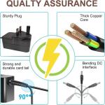 12V 3A Power Supply for DJ Equipment and More