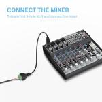 GINTOOYUN 3 Pin XLR Male to Terminal Adapter Cable