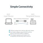 6ft USB to Serial RS232 Adapter Cable