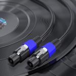 Jumwa 3M Speakon to Speakon Audio Cable