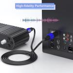 Jumwa 3M Speakon to Speakon Audio Cable