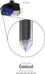 Audio-Technica AT-XP3 DJ Cartridge - Blue