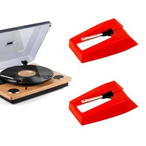 Replacement Needles for Record Players (2-Pack)