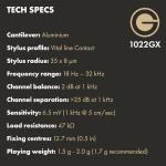 Goldring 1042 High-Performance Phono Cartridge for Vinyl