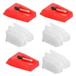 3-Pack Durable Ruby Tip Record Player Needles