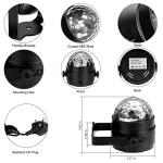 Litake 2 Pack Remote Control DJ Disco Lights