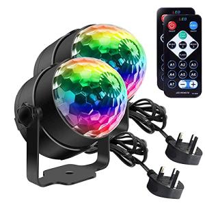 Mini LED Disco Ball Lights with Remote Control