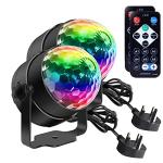 Mini LED Disco Ball Lights with Remote Control