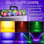 Immver 5-in-1 DJ Party Disco Lights