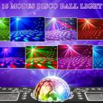 Immver 5-in-1 DJ Party Disco Lights