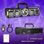 Immver 5-in-1 DJ Party Disco Lights