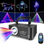 Neoglint 3D RGB DJ Lights with Remote Control