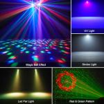 WorldLite 5-in-1 DJ Light Set with Stand