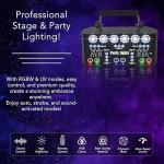 Miralin Sound Activated DJ Disco Lights with DMX