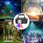 Neoglint 3D RGB DJ Lights with Remote Control