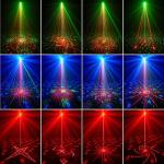 Miralin Sound Activated RGBW DJ Disco Light