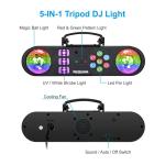 WorldLite 5-in-1 DJ Light Set with Stand