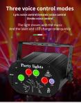 Mini Disco Party Light DJ Projector with Music Control