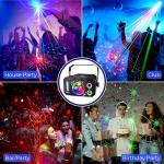 Miralin Sound Activated RGBW DJ Disco Light