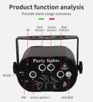 Mini Disco Party Light DJ Projector with Music Control