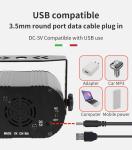 Mini Disco Party Light DJ Projector with Music Control