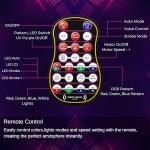 Miralin Sound Activated DJ Disco Lights with DMX