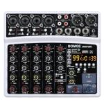 Professional 6-Channel Digital DJ Mixer with DSP Echo