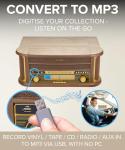 Denver MCR-50 Retro Record Player with USB