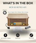 Denver MCR-50 Retro Record Player with USB