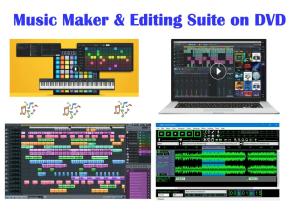 DJ Mixing Software for Music Creation and Editing