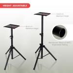 Pyle Dual Studio Monitor Speaker Stand Kit