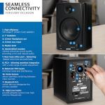 Gemini Sound SMX-5BT 5" Bluetooth Studio Monitors