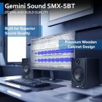 Gemini Sound SMX-5BT 5" Bluetooth Studio Monitors