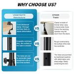Vondynote Adjustable Desktop Clamp Speaker Stands 2-Pack