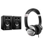 M-Audio BX3 Studio Monitors & Numark HF125 Headphones