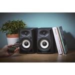 Pioneer DJ DM-40BT Bluetooth Studio Speakers, Black