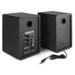 VONYX SMN50B 5" Powered Studio Monitor Speakers Pair